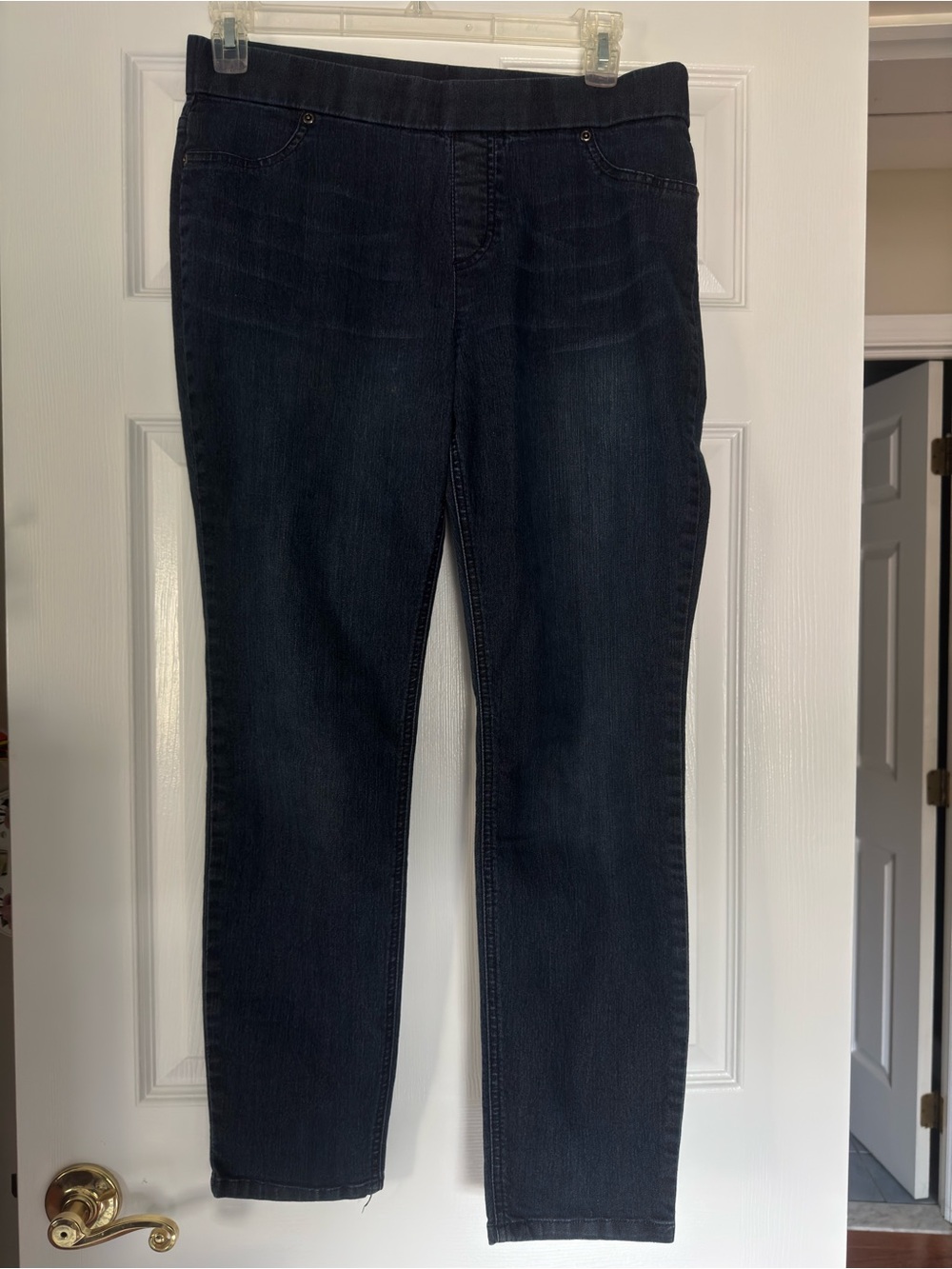 Chico's Dark Blue Skinny Jeans